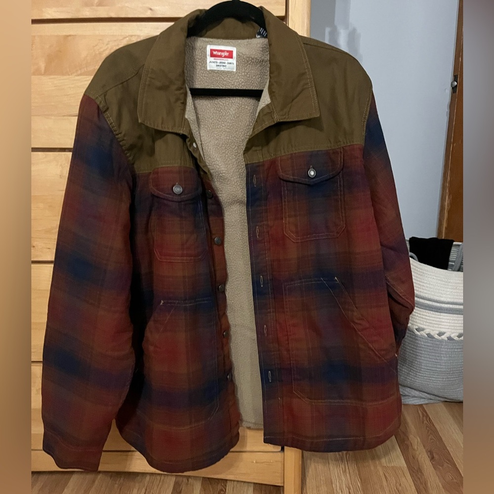 Wrangler button up jacket - image 1
